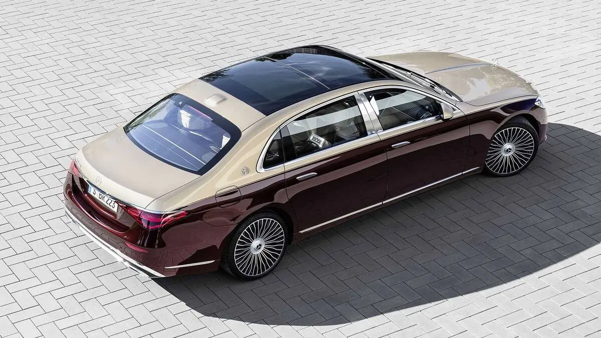 نسل جدید مرسدس میباخ S580 معرفی شد