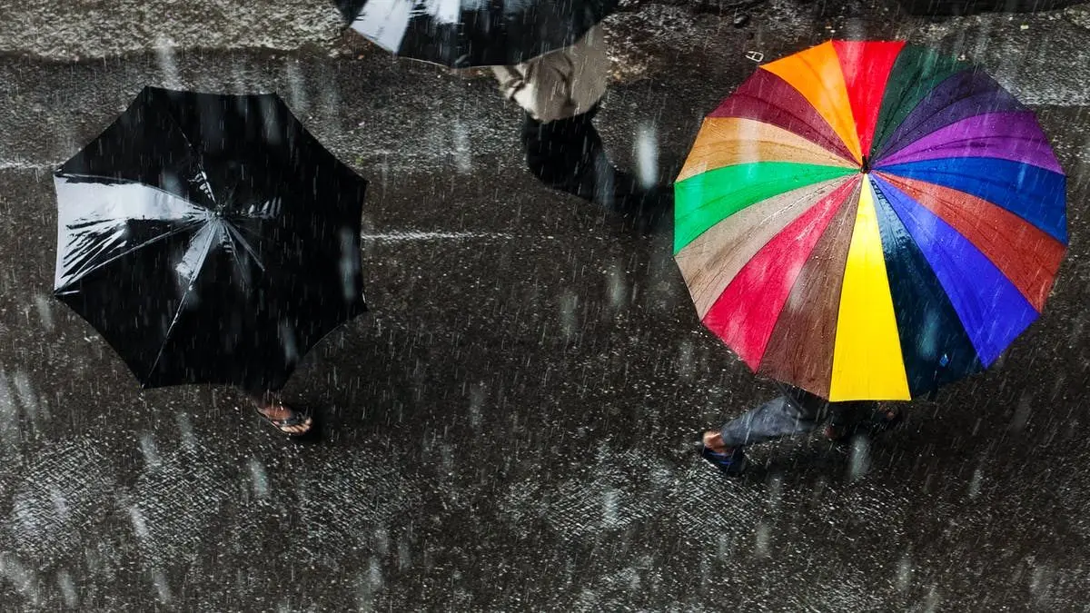 پیش‌بینی بارش پراکنده باران در استان های ساحلی دریای خزر