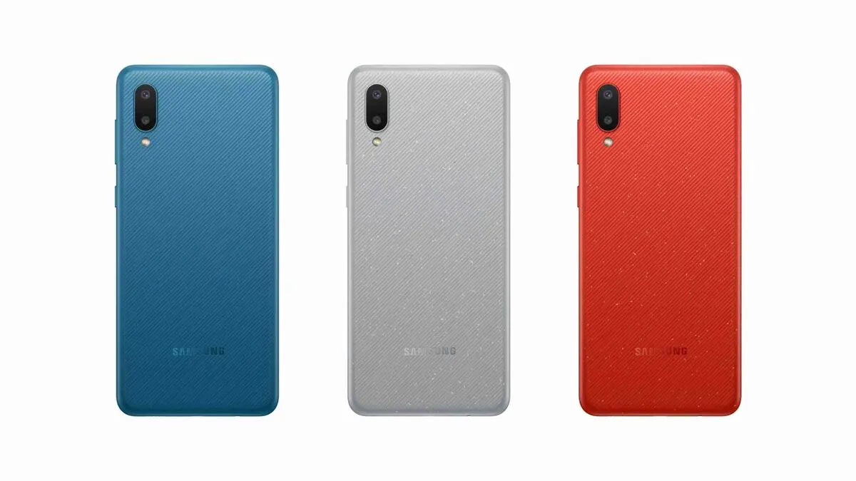 عرضه گوشی ازران قیمت Samsung Galaxy A02 در تایلند