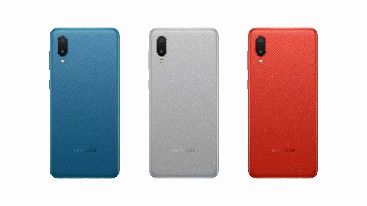 عرضه گوشی ازران قیمت Samsung Galaxy A02 در تایلند