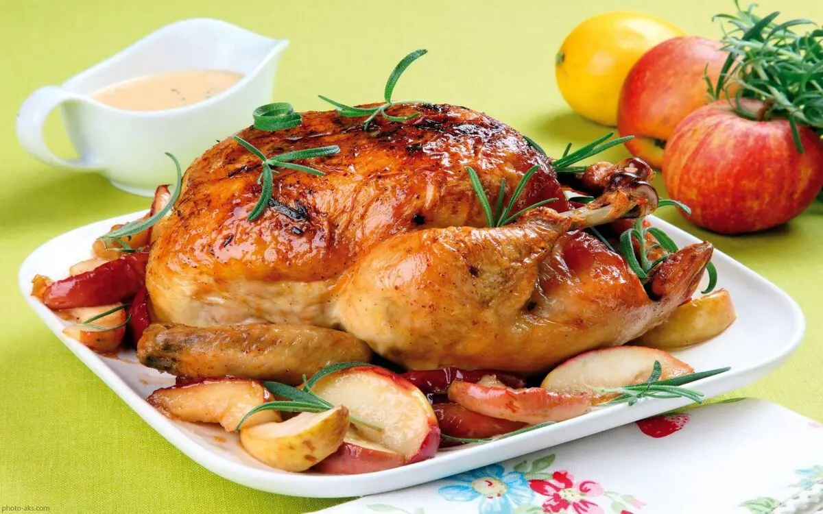 مرغ لیمویی آبدار و خوشمزه به روش رستورانی