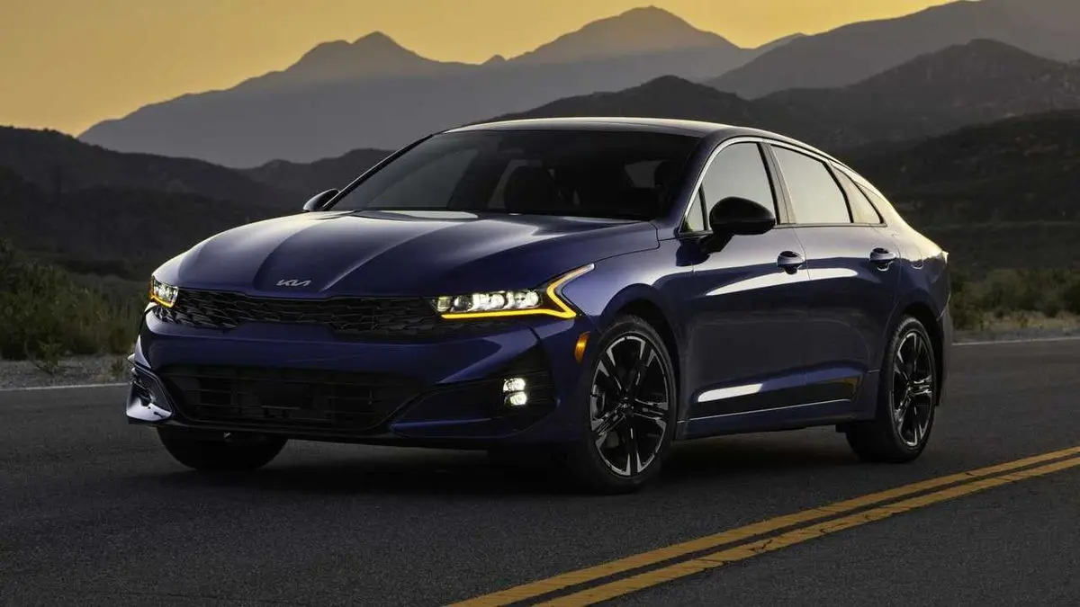 کیا K5 2022 با نشان جدید و تریم GT-Line AWD پریمیوم