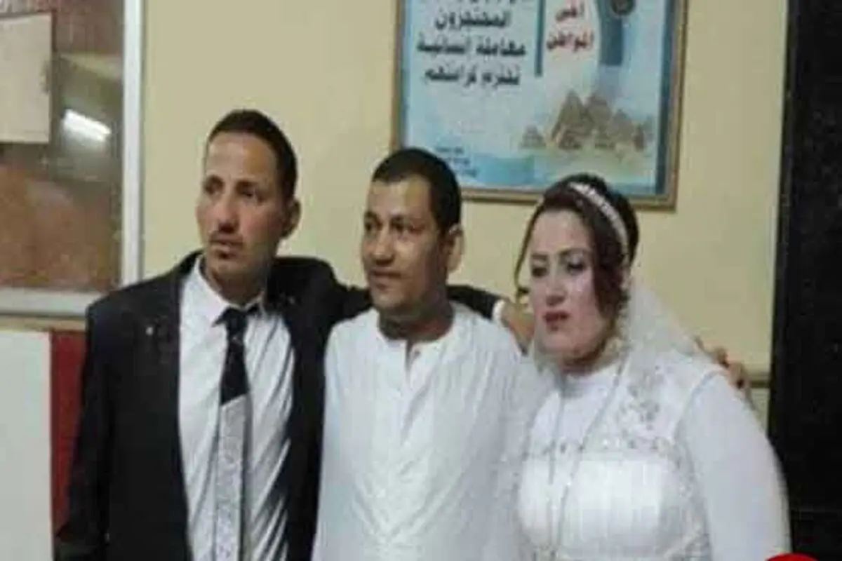 مراسم عروسی که در اداره پلیس برگزار شد! +تصاویر