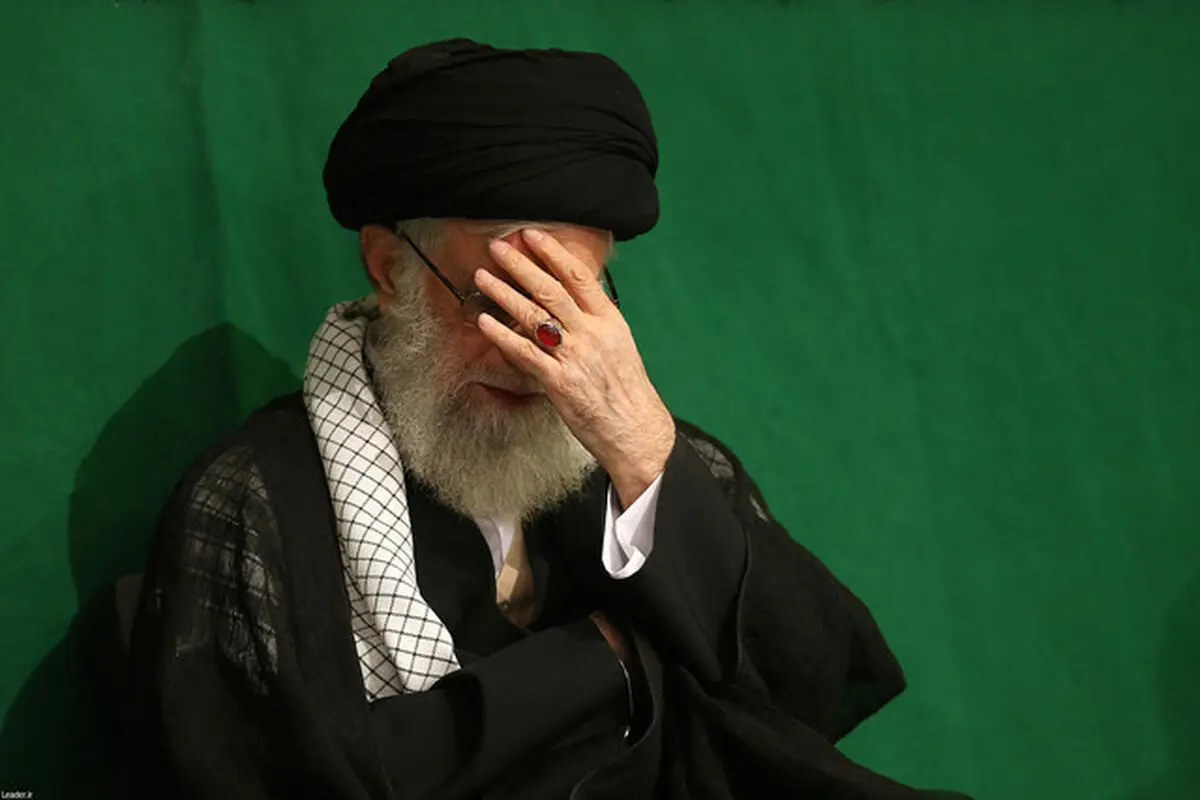 برگزاری مراسم عزاداری ایام فاطمیه در حضور رهبر انقلاب