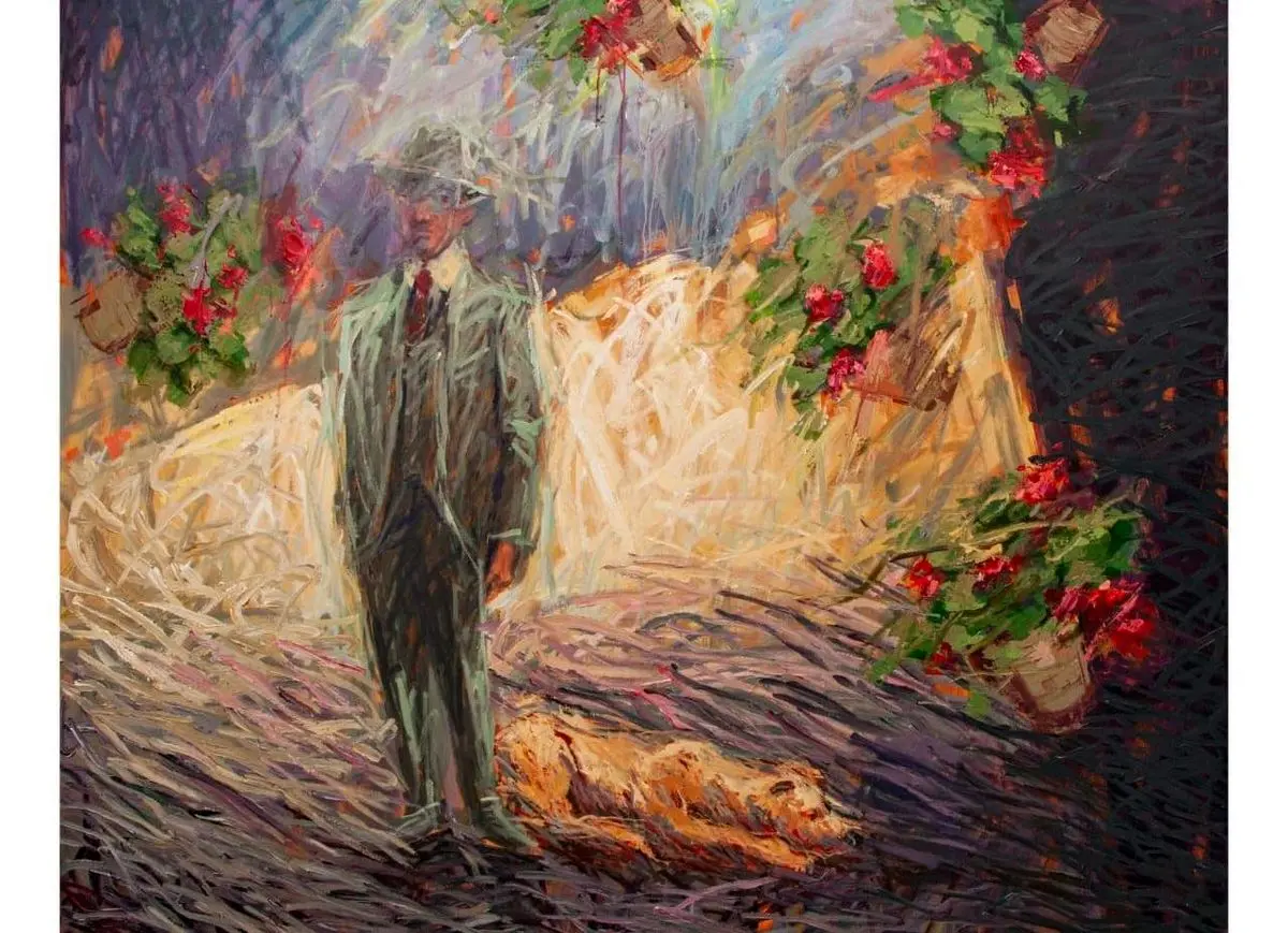 «دیدار به قیامت» علیرضا آسانلو در گالری مژده