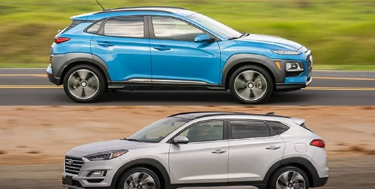 مقایسه هیوندای کنا ۲۰۱۹ و هیوندای توسان ۲۰۱۹