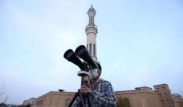 استهلال ماه مبارک رمضان در قم + تصویر