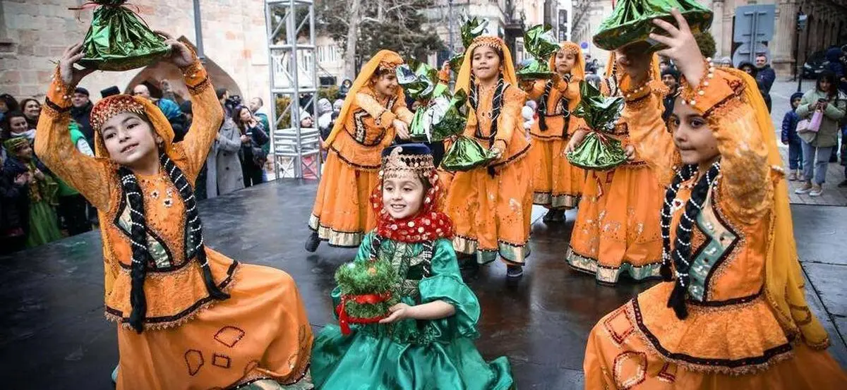 جشن نوروز در جمهوری آذربایجان + تصویر