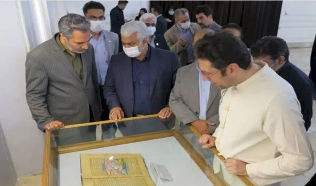 افتتاح نمایشگاه نسخ شاهنامه‌ فردوسی در موزه حرم مطهر رضوی