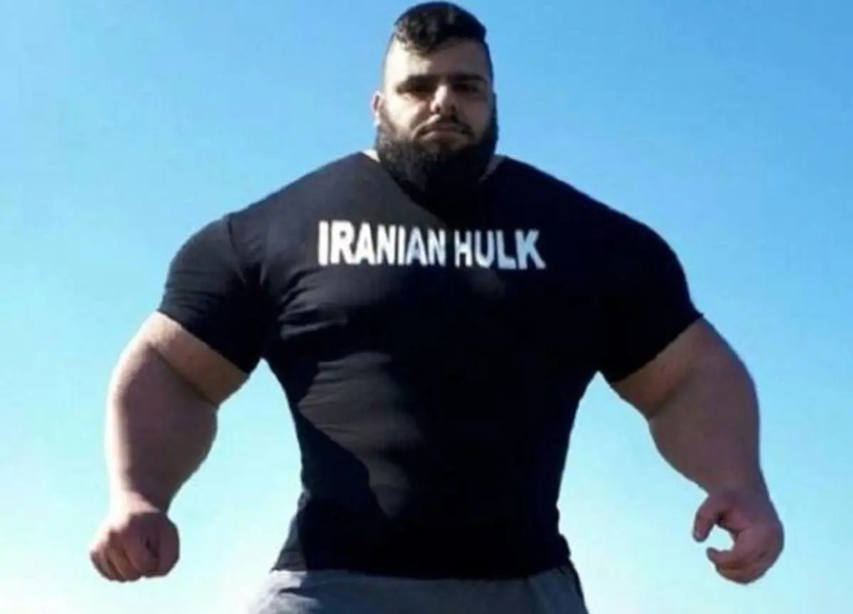 جزخوانی جدید هالک ایرانی با بازوهای ورمکرده برای مبارز قزاق + ویدیو