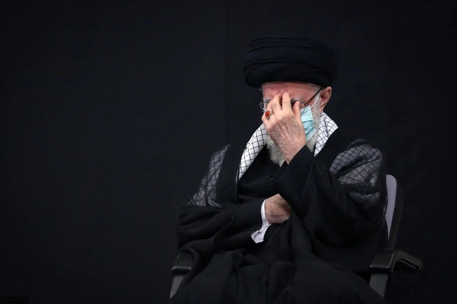 دومین شب مراسم عزاداری حضرت اباعبدالله الحسین (علیه‌السلام) در حسینیه امام خمینی