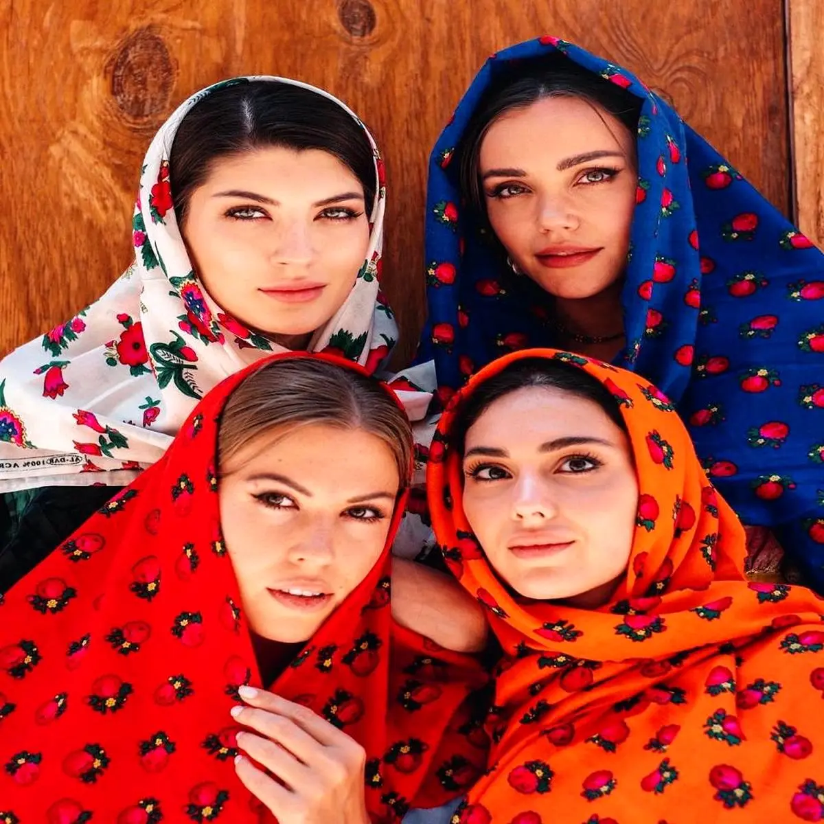 مبارزه با «ایران هراسی» به سبک زن روس + تصاویر