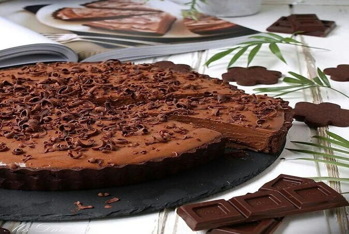 طرز تهیه تارت شکلاتی
