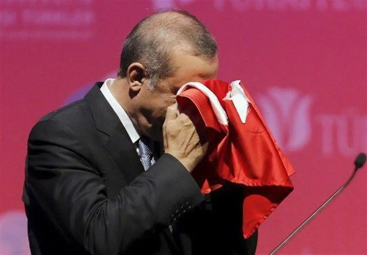 نصب تابلوی قتل اردوغان در سوییس +تصاویر