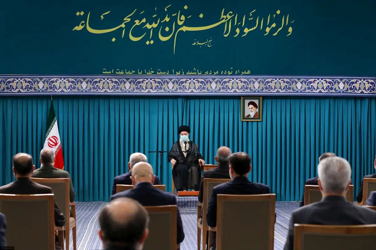دیدار رئیس‌جمهور و اعضای هیئت دولت با رهبر انقلاب