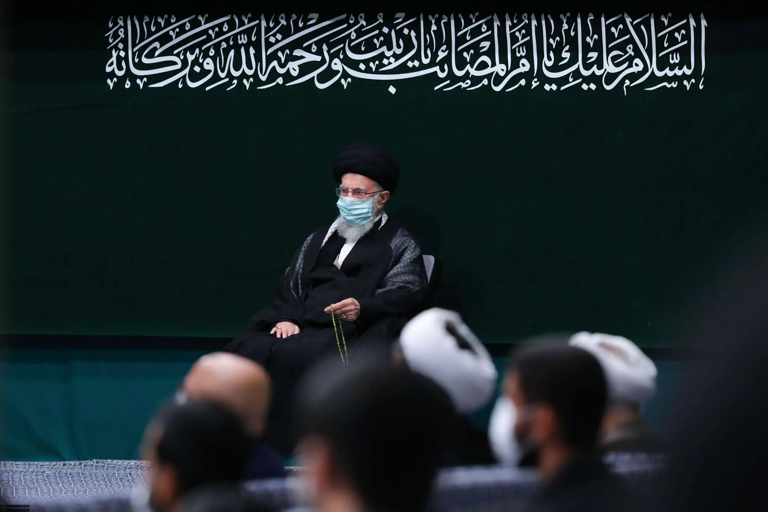 مراسم عزاداری اربعین حسینی با حضور هیئت‌های دانشجویی در حسینیه امام خمینی