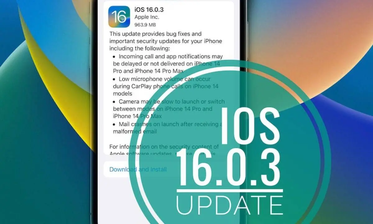 اپل iOS 16.0.3 را منتشر کرد + قابلیت ها