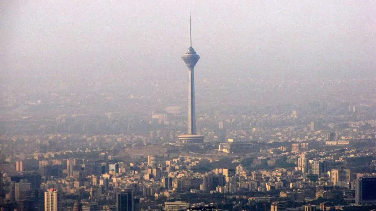 کیفیت هوای تهران در وضعیت «قرمز»