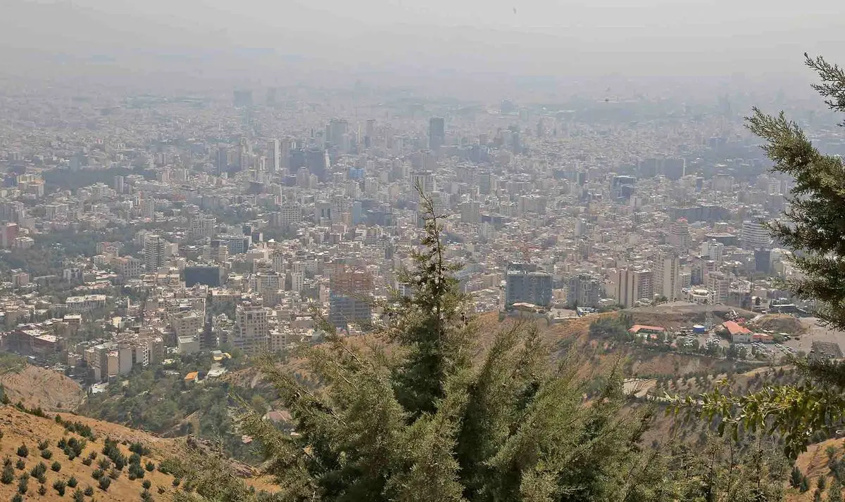 کیفیت هوای تهران در وضعیت «قرمز»