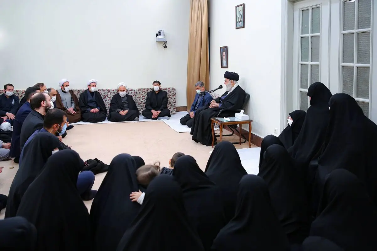 بیانات رهبر انقلاب در دیدار خانواده آیت‌الله مصباح یزدی