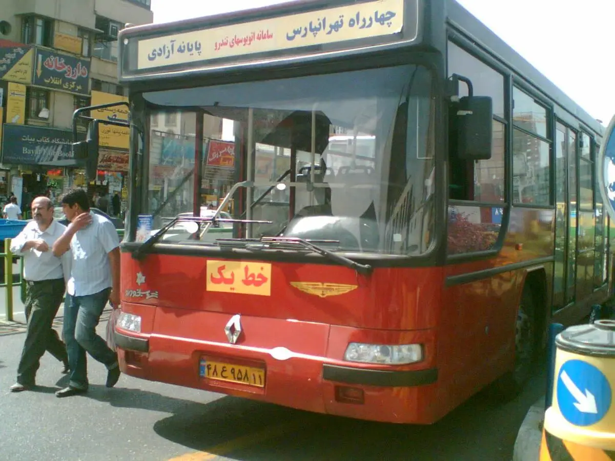 جابه‌جایی روزانه یک میلیون نفر با اتوبوس در تهران