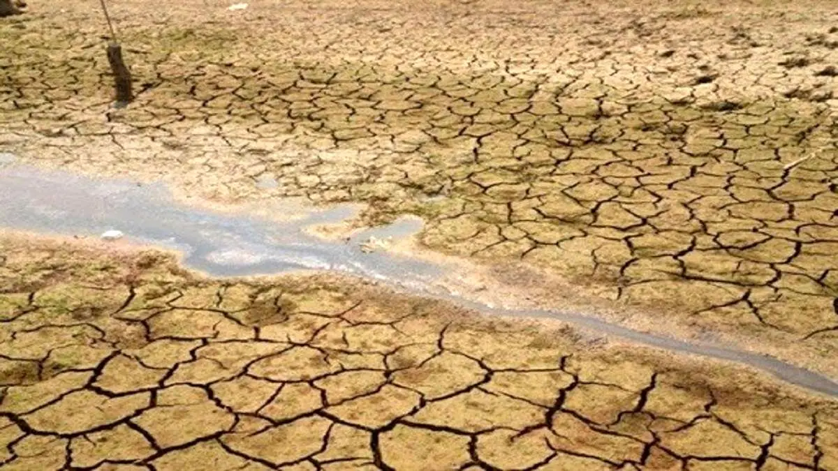 کاهش بارندگی در سال سوم خشکسالی