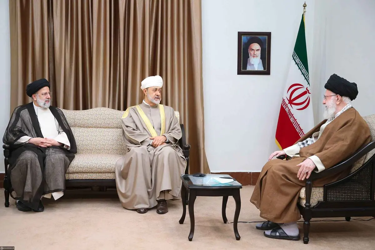 دیدار سلطان عمان با رهبر انقلاب
