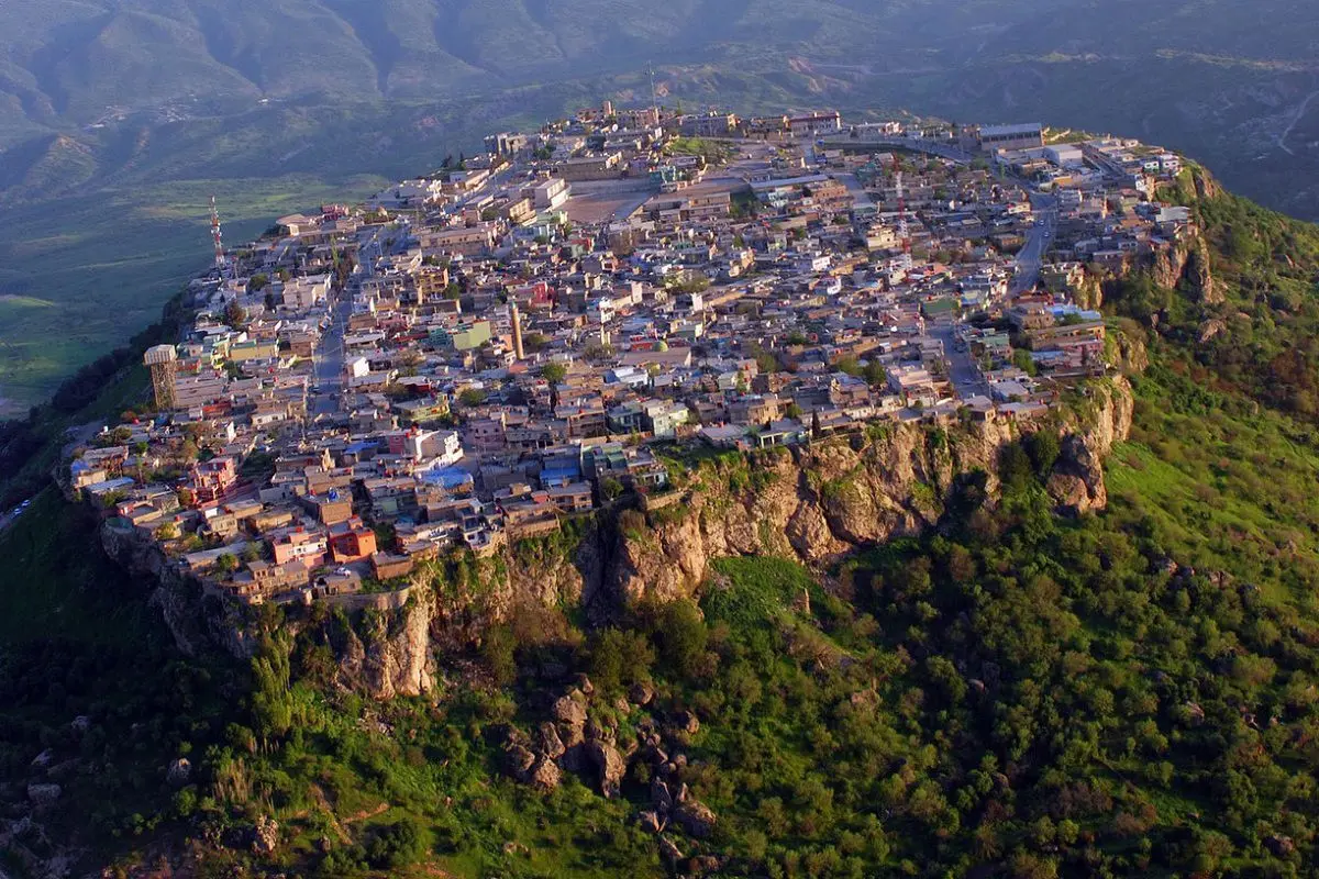 عجیب ترین شهر کردستان عراق +تصویر