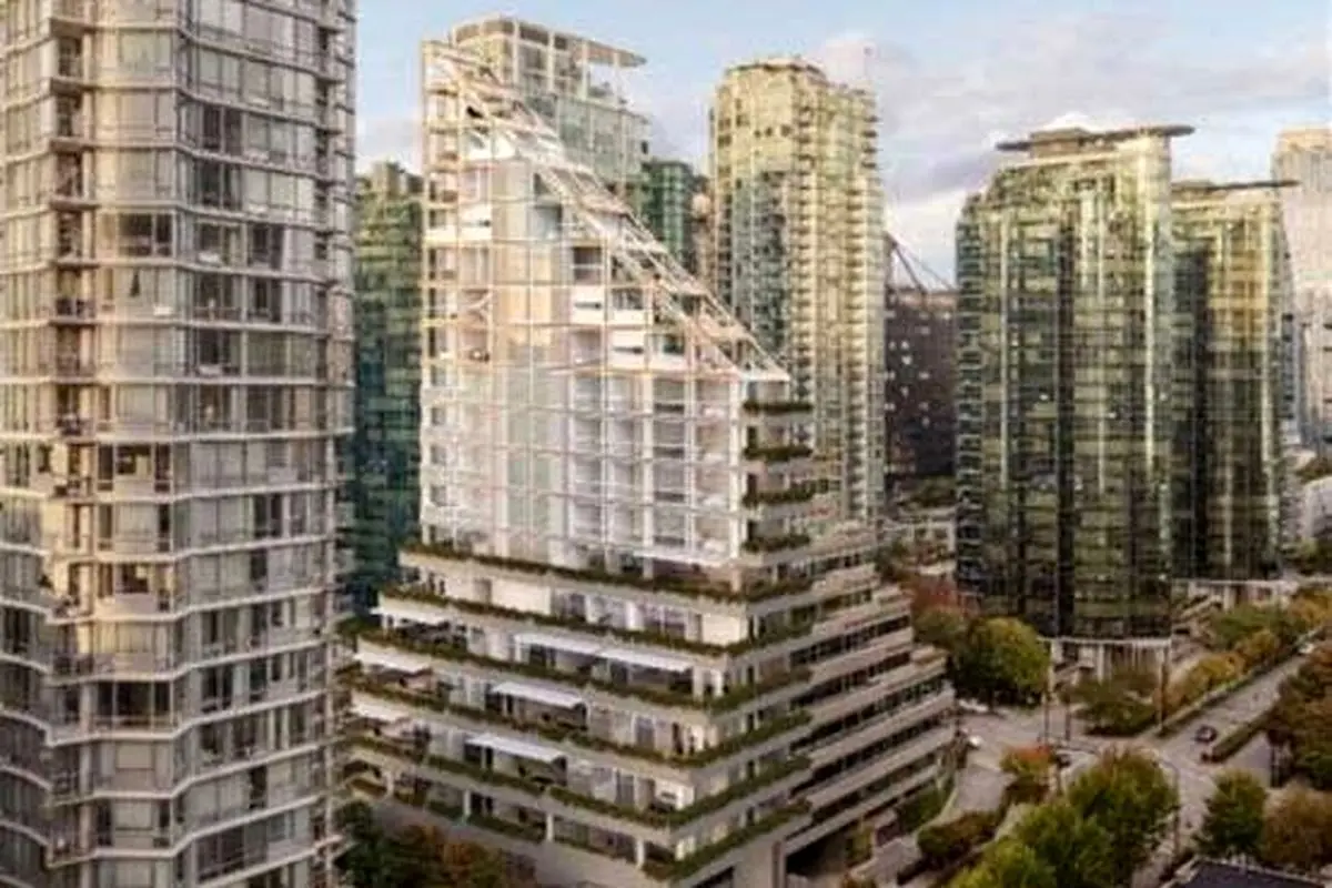 بلندترین سازه چوبی و سیمانی دنیا +تصاویر