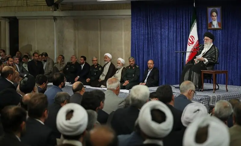 دیدار مسئولان نظام با رهبر انقلاب