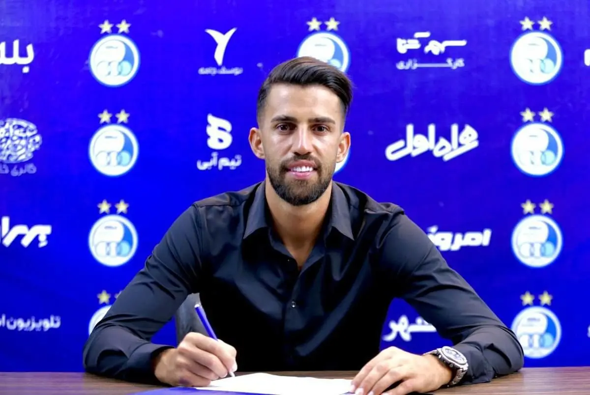 طعنه بازیکن استقلال به داوری بازی پرسپولیس و گلگهر