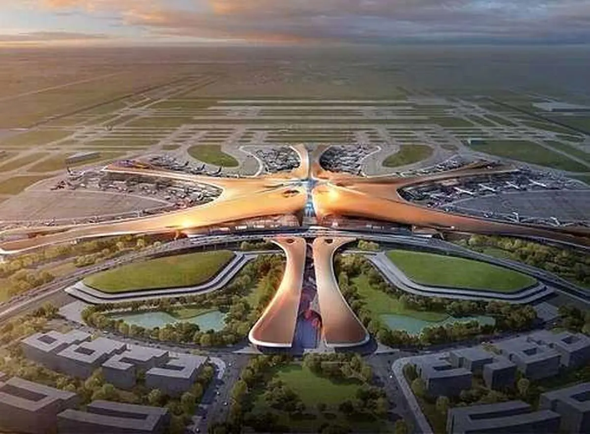 بزرگ‌ترین فرودگاه جهان در چین +تصویر