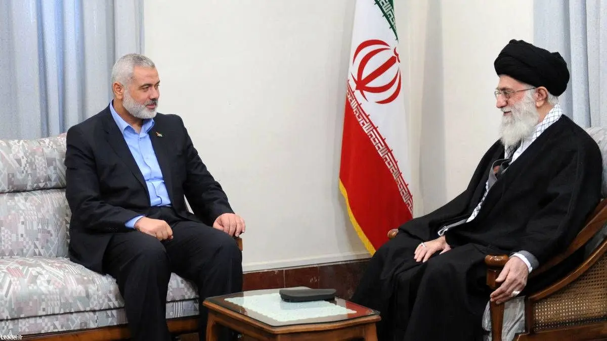دیدار اسماعیل هنیه رئیس دفتر سیاسی حماس با رهبر انقلاب
