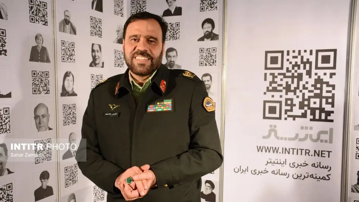 سردار منتظرالمهدی مهمان غرفه اینتیتر در سومین روز نمایشگاه رسانه های ایران + تصاویر