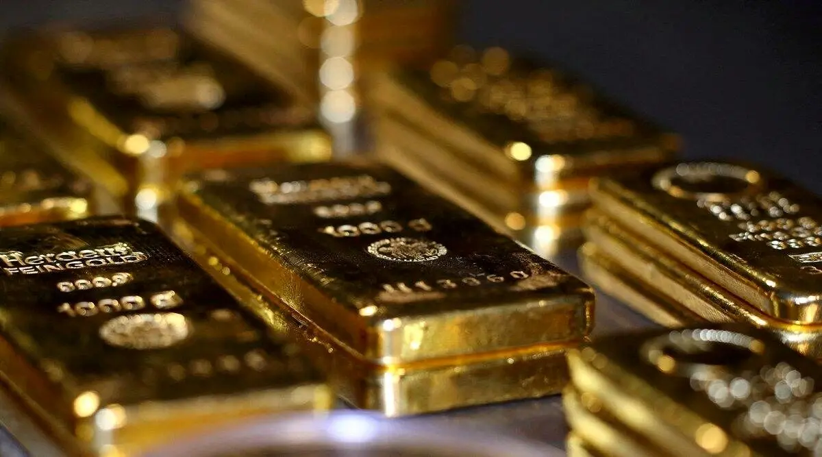 قیمت طلا به کمترین رقم طی یک هفته گذشته رسید