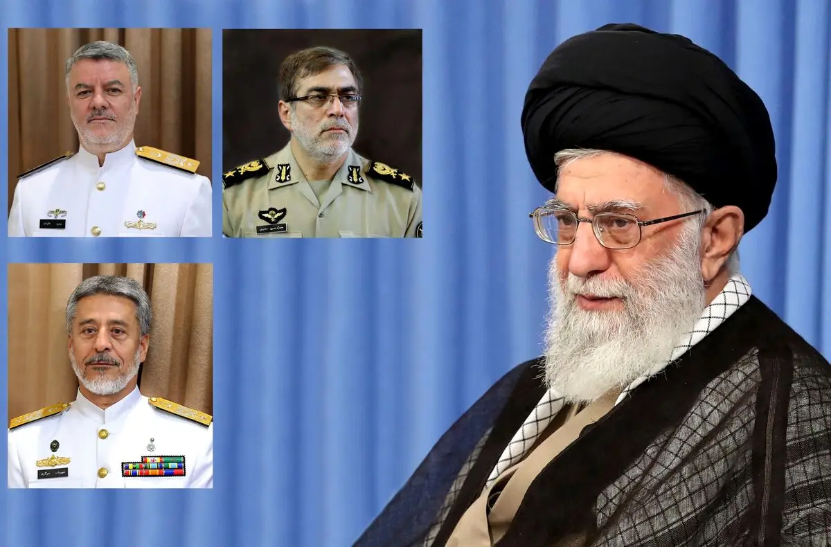 با حکم فرمانده کل قوا سه انتصاب جدید در ارتش جمهوری اسلامی ایران انجام شد