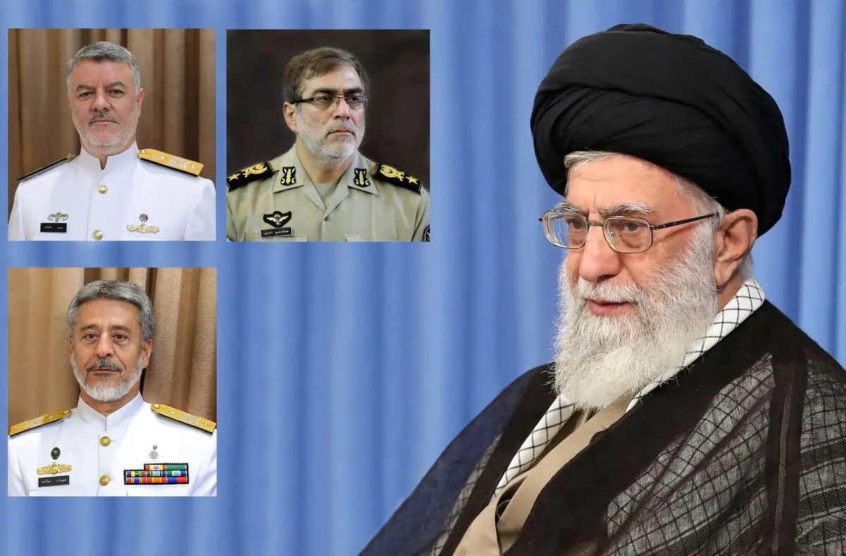 با حکم فرمانده کل قوا سه انتصاب جدید در ارتش جمهوری اسلامی ایران انجام شد