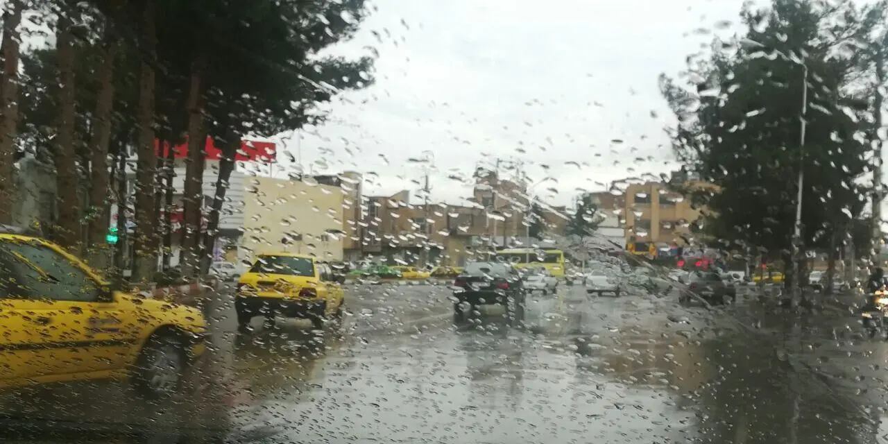 بارش باران از پنجشنبه