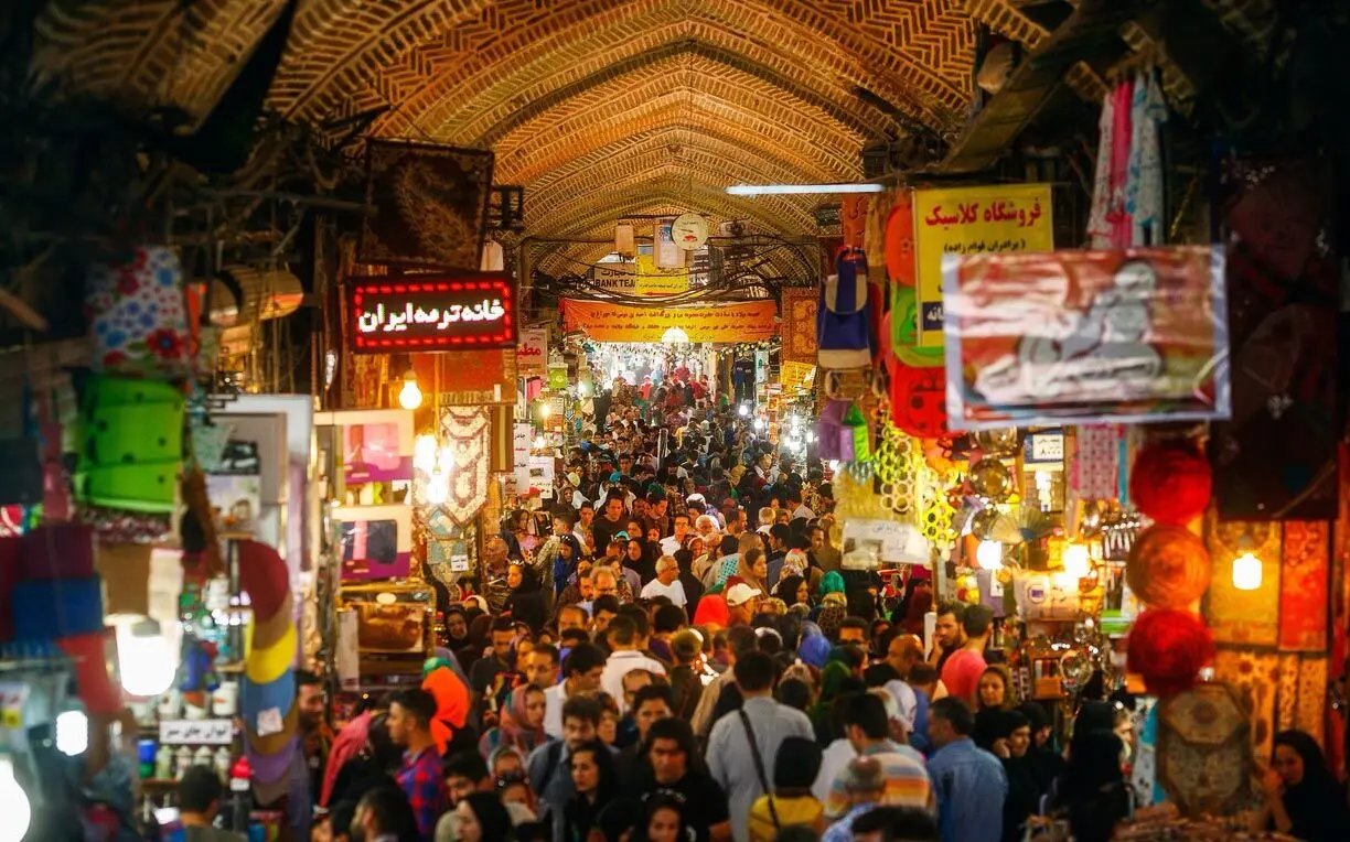 حال و هوای بازار بزرگ تهران در آستانه نوروز