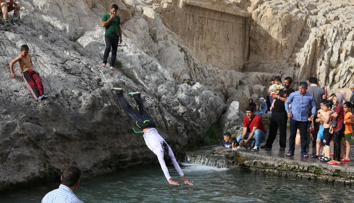 مترویی که آب چشمه علی را با خود برد