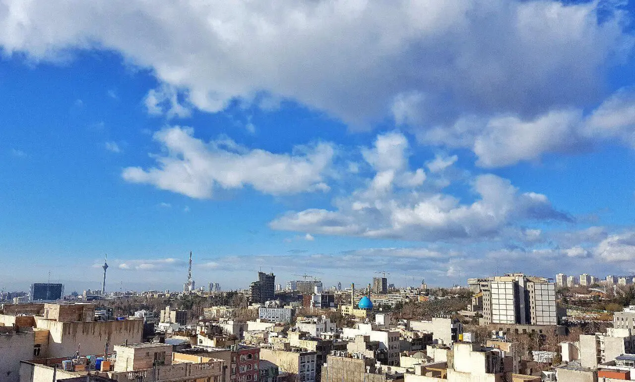 هوای تهران در شرایط «سالم» است