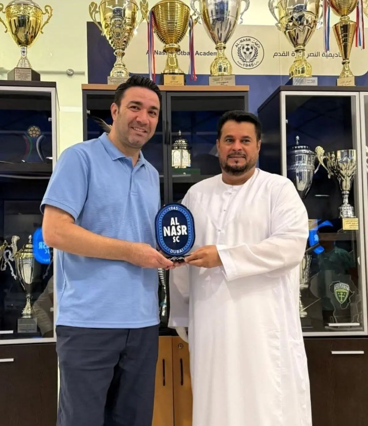 جواد نکونام به باشگاه النصر امارات رفت + عکس
