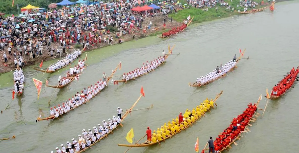 مسابقات قایق‌ رانی در مانشان چین + تصویر | رسانه خبری اینتیتر