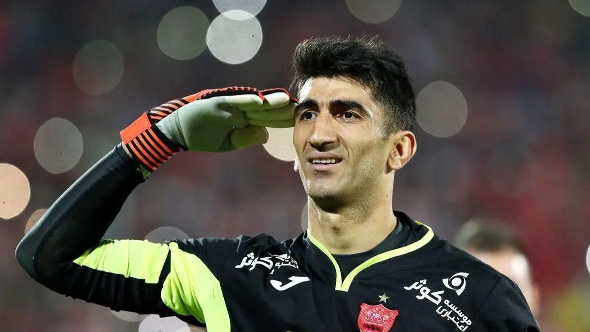 پیام تشکر بیرانوند از مقام معظم رهبری