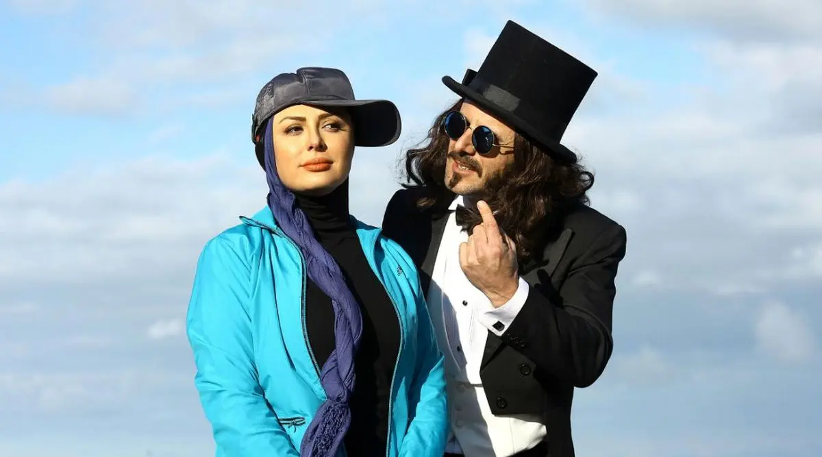 تیپ متفاوت امین حیایی در فیلم پول لعنتی