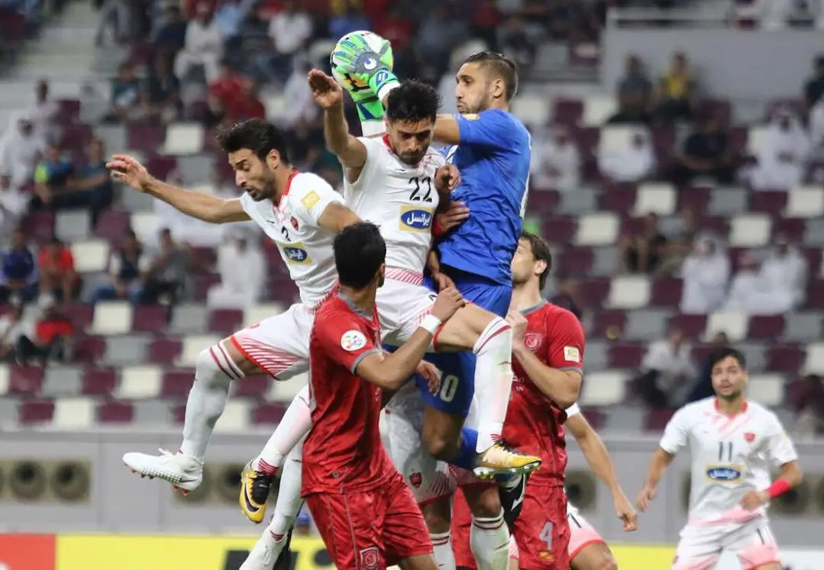 شکست پرسپولیس در مقابل الدحیل