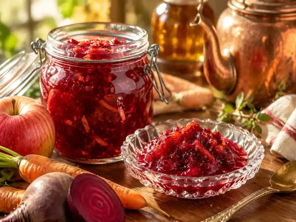 مربای سه میوه؛ طعم شیرین پاییز