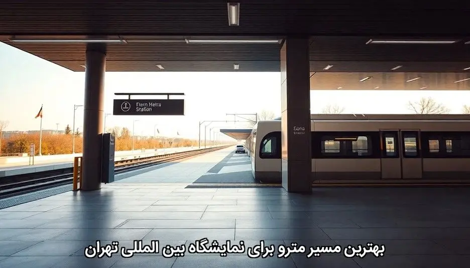 بهترین مسیر مترو برای نمایشگاه بین المللی تهران