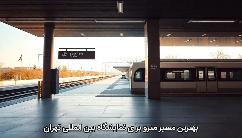 بهترین مسیر مترو برای نمایشگاه بین المللی تهران