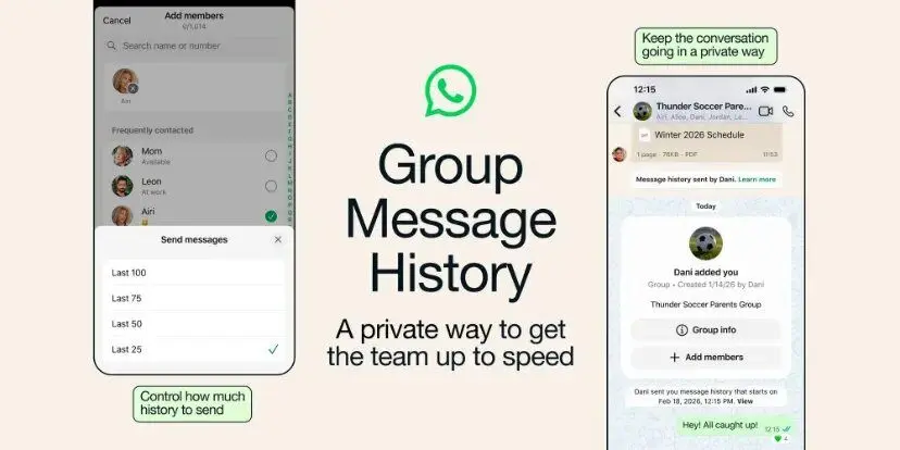 یکی از ویژگی‌های قدیمی تلگرام در واتساپ فعال شد